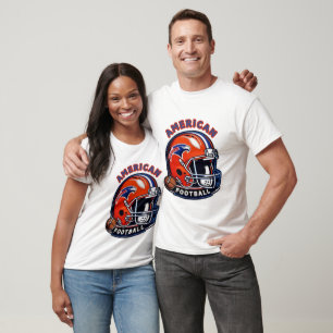 Camiseta Vibes All-American Game Day - Estilo Casco Vintage