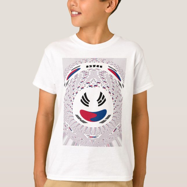 Camiseta Vibes coreanas: Un mensaje de paz (Anverso)