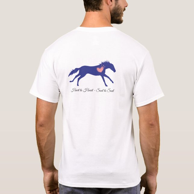 Camiseta Vibes curativas de corazón a corazón (Reverso)