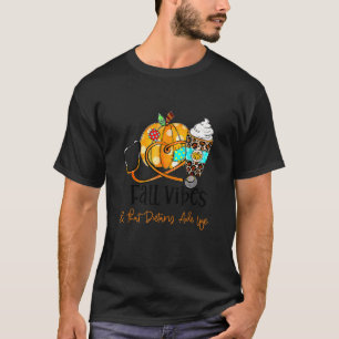 Camiseta Vibes De Caída Y La Calabaza De Aide Dietético Cre