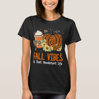 Camiseta Vibes De Caída Y La Calabaza De La Vida De La Cabe