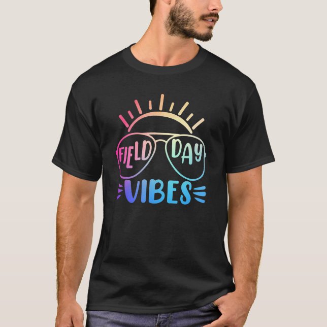 Camiseta Vibes De Campo Para Niños Maestros Día De Campo 20 (Anverso)