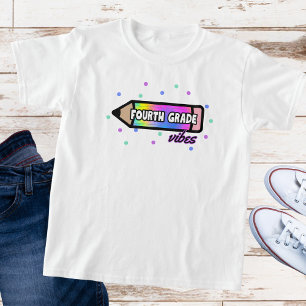 Camiseta Vibes de cuarto grado