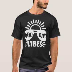 Camiseta Vibes De Día De Campo Para Niños Maestros Día De C