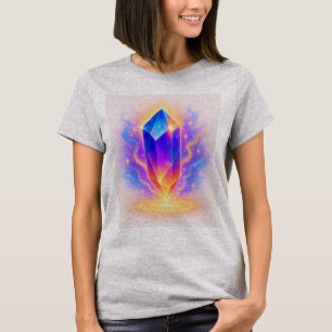 Camiseta Vibes de energía cristalina, curando energía a tra