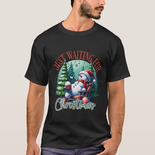 Camiseta Vibes de feriados y Navidades (Anverso)