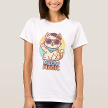 Vibes de gatos de Guay - Meow Magic Summer Tee"