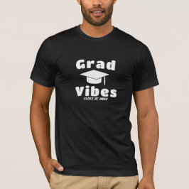 Camiseta Vibes de graduación personalizadas - Clase Persona