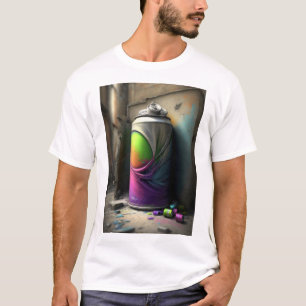 Camiseta Vibes de graffiti: Arte callejero que te habla