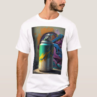 Camiseta Vibes de graffiti: Arte callejero que te habla
