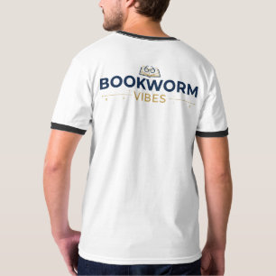 Camiseta Vibes de gusano de biblioteca