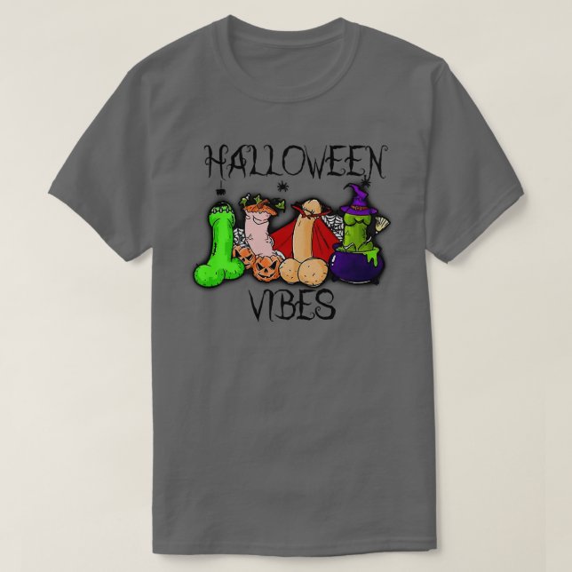 Camiseta Vibes de Halloween de Penit (Diseño del anverso)