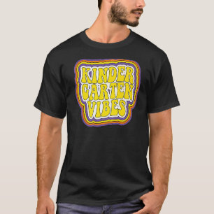 Camiseta Vibes de jardines de infancia retro a la escuela d