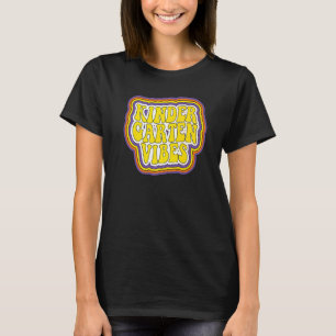 Camiseta Vibes de jardines de infancia retro a la escuela d