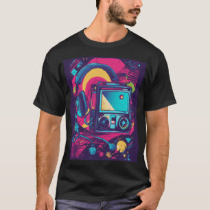 Camiseta Vibes de juegos: Resumen del diseño de Joystick