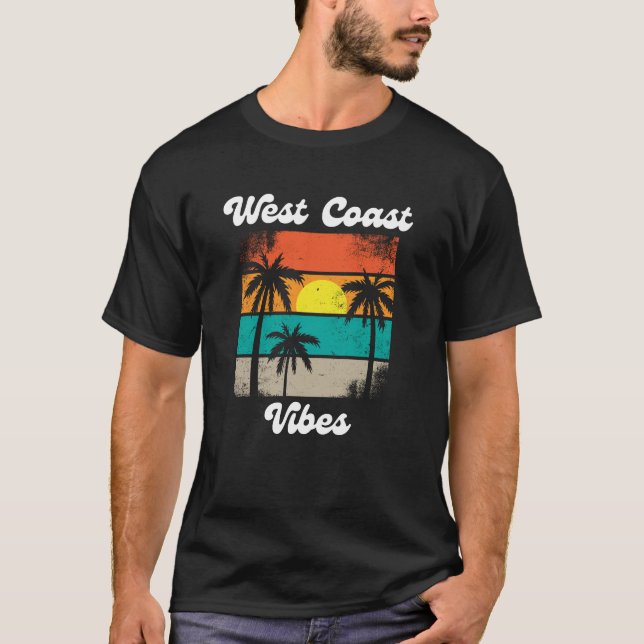 Camiseta Vibes de la Costa Oeste (Anverso)