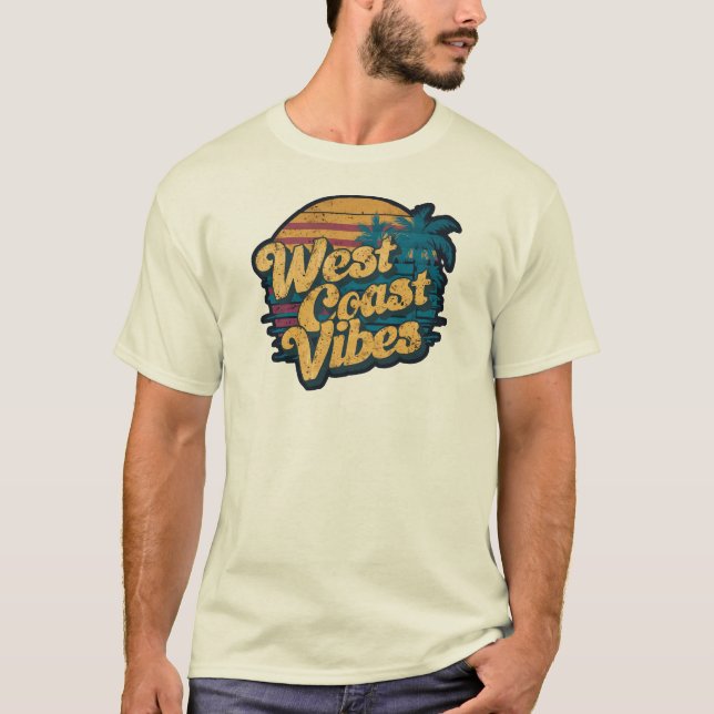 Camiseta Vibes de la Costa Oeste (Anverso)