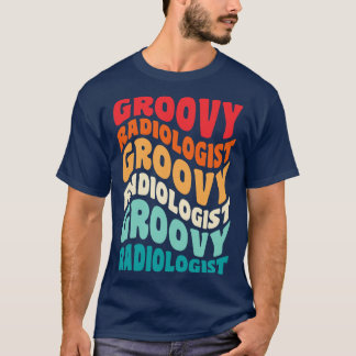 Camiseta Vibes de la época radióloga Retro 60s 70s 80s