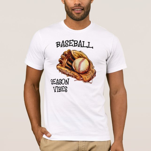 Camiseta Vibes de la temporada de béisbol (Anverso)