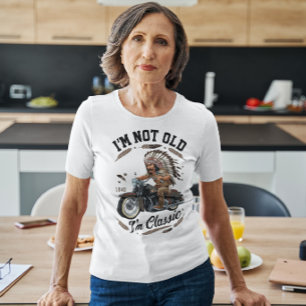 Camiseta Vibes de la Viña: No soy viejo en la motocicleta c