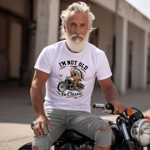 Camiseta Vibes de la Viña: No soy viejo en la motocicleta c