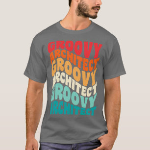 Camiseta Vibes de los años 80 del arquitecto Retro de la Vi