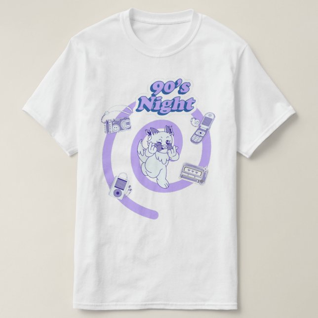 Camiseta Vibes de los años 90 (Diseño del anverso)