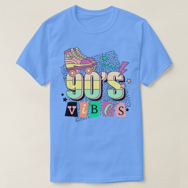 Camiseta Vibes de los años 90 (Diseño del anverso)