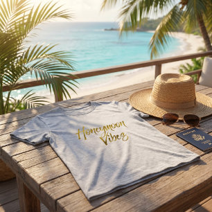 Camiseta Vibes de luna de miel