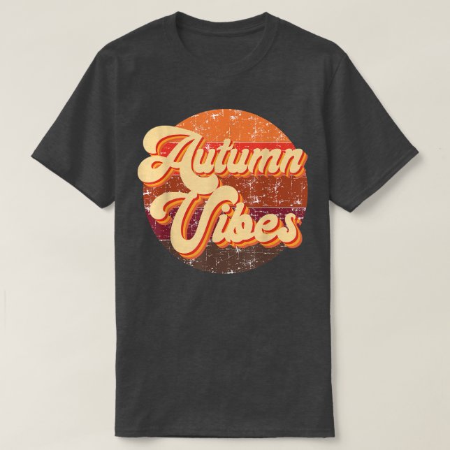 Camiseta Vibes de otoño71 (Diseño del anverso)