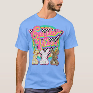 Camiseta Vibes de Pascua 2022 Happy Easter Bunny Rabbits Tr