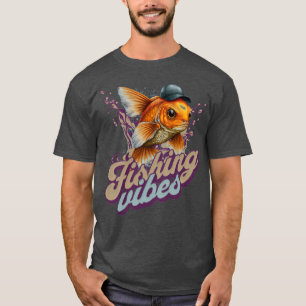 Camiseta Vibes de pesca: regalo de los amantes de la pesca