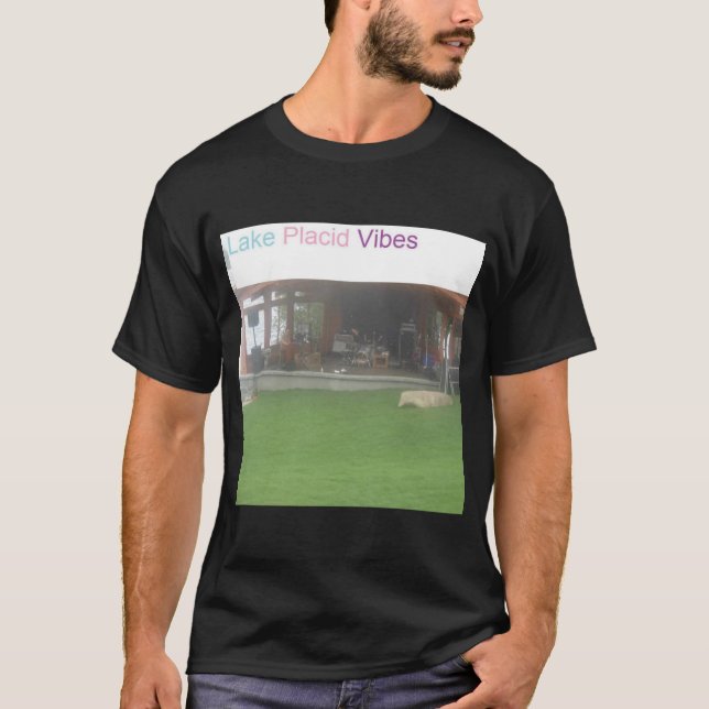 Camiseta Vibes de Placid por la noche (Anverso)