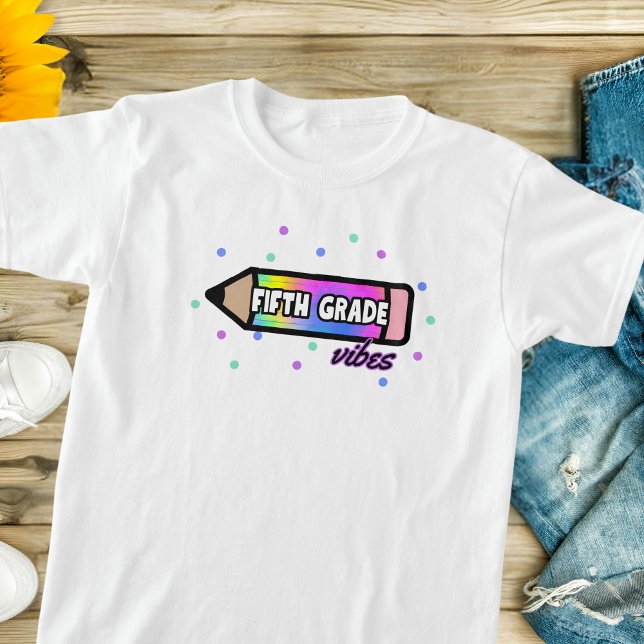 Camiseta Vibes de quinto grado (Subido por el creador)