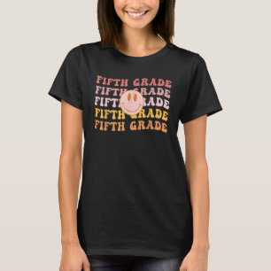Camiseta Vibes de quinto grado Equipo de primer día de escu