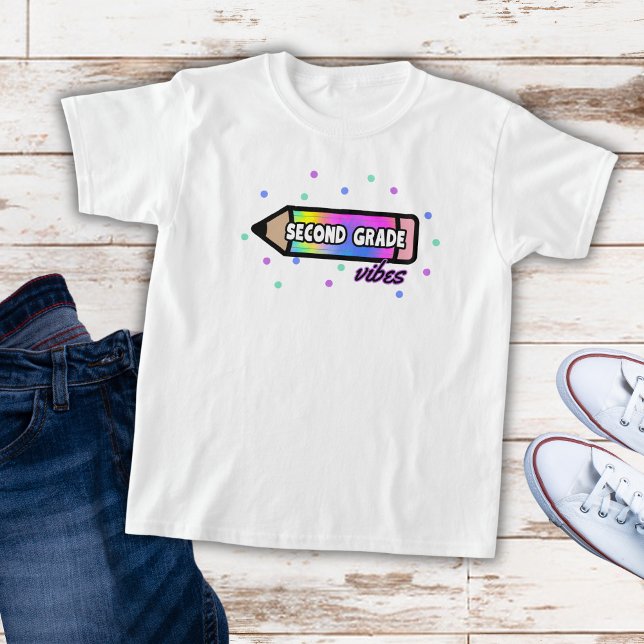 Camiseta Vibes de segundo grado (Subido por el creador)