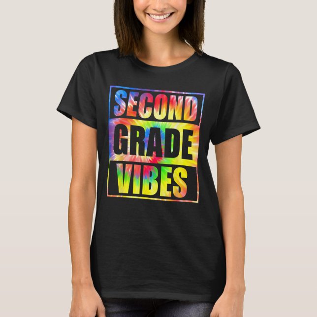 Camiseta Vibes de segundo grado - Equipo de segundo grado R (Anverso)