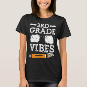 Camiseta Vibes de tercer grado - Equipo de tercer grado Ret