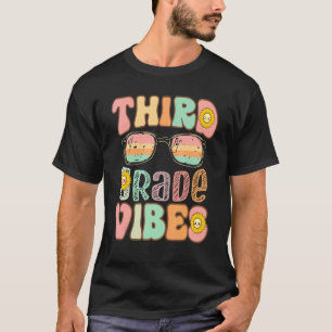 Camiseta Vibes de tercer grado Retro de equipo de tercer gr