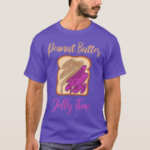 Camiseta Vibes de tiempo de fresa de maní coinciden con T-S