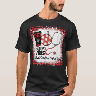 Camiseta Vibes de vacaciones blanqueadas y vida de enfermer