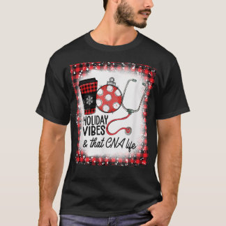 Camiseta Vibes De Vacaciones Bordeadas Y Navidades De La Vi