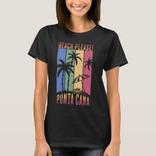 Camiseta Vibes de vacaciones tropicales en Punta Cana