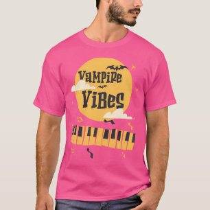 Camiseta Vibes de vampiros - Vintage Halloween Jazz Music