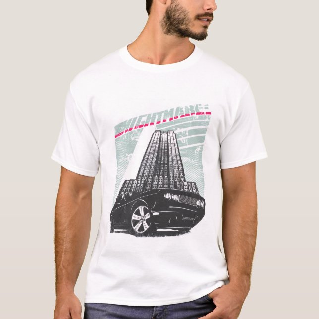 Camiseta Vibes de velocidad urbana -T-Shirt (Anverso)