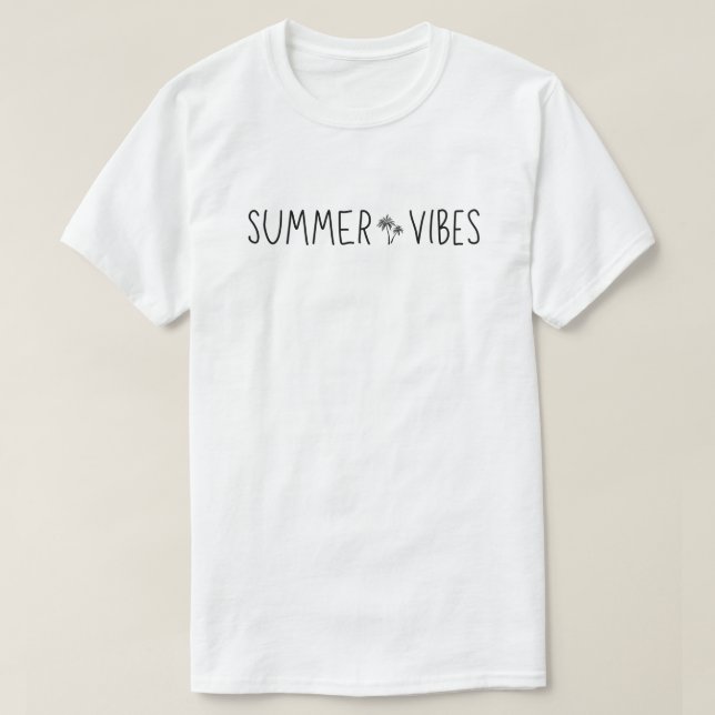 Camiseta Vibes de verano (Diseño del anverso)