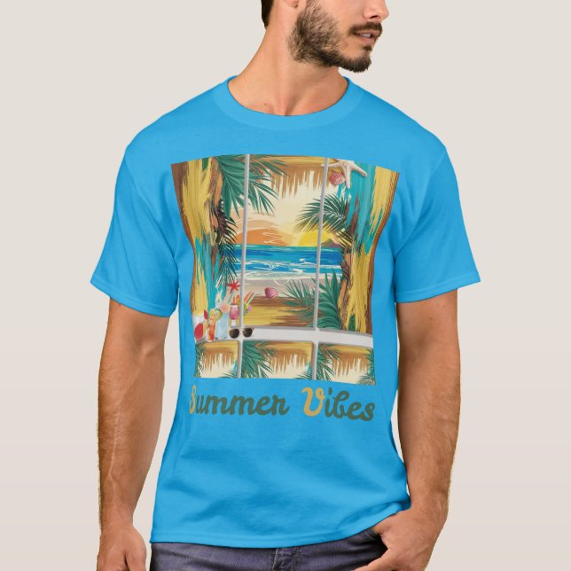 Camiseta Vibes de verano (Anverso)