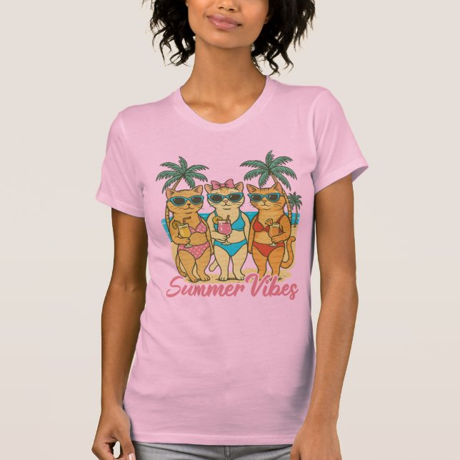 Camiseta Vibes de verano 🌞 (Anverso)