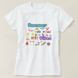 Camiseta Vibes de verano