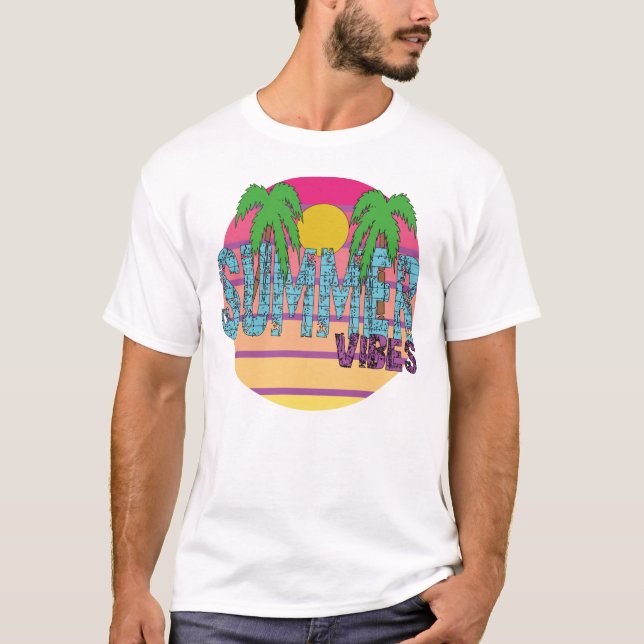 Camiseta Vibes de verano (Anverso)